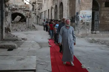 تجمع عام خلال إحدى فعاليات مهرجان سوريا لأفلام الموبايل