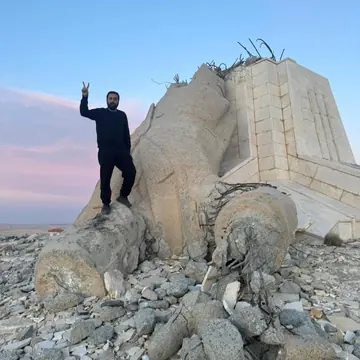 عامر مطر في سوريا بعد سقوط نظام الأسد في كانون الأول 2024