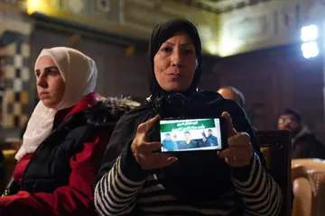 مشاركة في فعالية الفرع 215 تعرض على هاتفها معلومات عن شخص مفقود