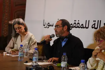 عرض تحقيق الفرع 215 في المتحف الوطني بدمشق